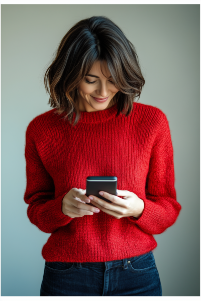 Woman with Phone