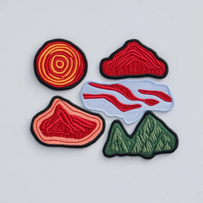 Minimalist Clothing Patches