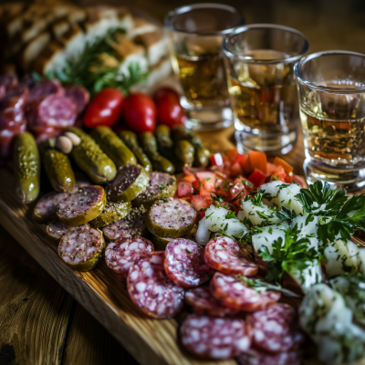 Polish Appetizers Platter