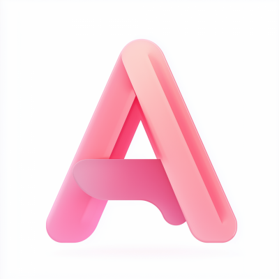 Pastel Pink Economic Channel Logo