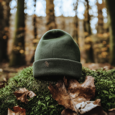 Beanie in the Forest