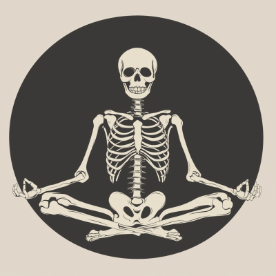 Meditating Skeleton