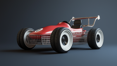 Race Car Shopping Cart