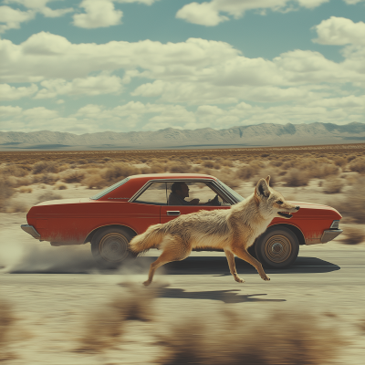 Coyote in Motion