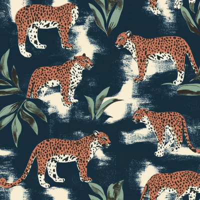 Seamless Leopard Pattern