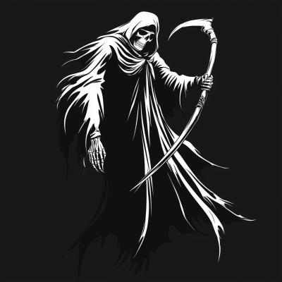 Grim Reaper Illustration