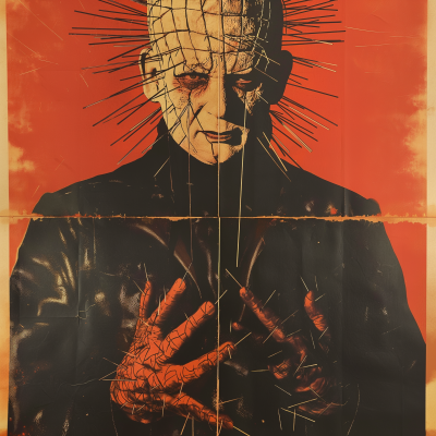 Vintage Hellraiser Movie Poster