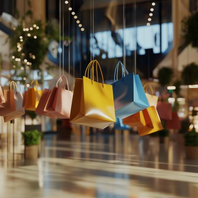 Floating Shopping Bags