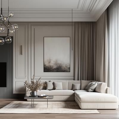 Luxurious Neoclassical Interior