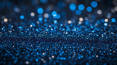 Blue Bokeh Lights