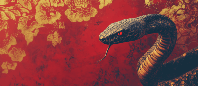 Year of the Snake Wallpaper