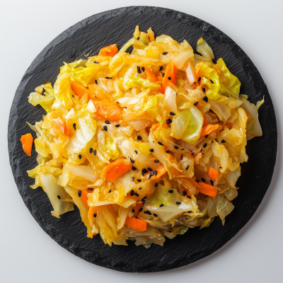 Stewed Cabbage and Carrots