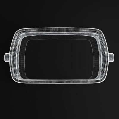 Wireframe Rearview Mirror