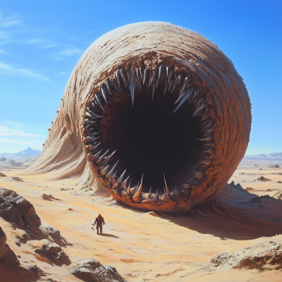 Desert Worm Predator