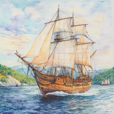 Sailing Away