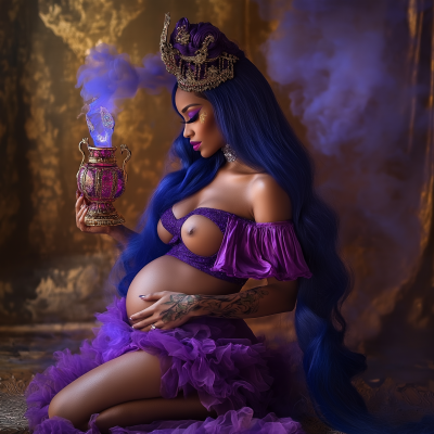 Mystical Pregnant Woman