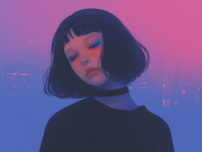 Young Model in Shibuya