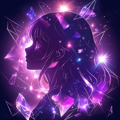 Cosmic Anime Girl