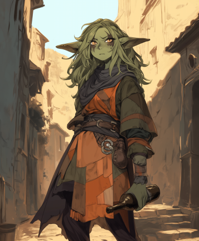 Drunken Goblin Woman