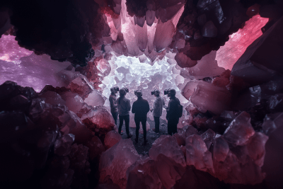 Inside the Agate Geode