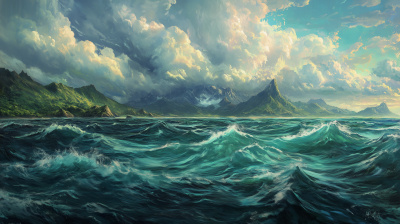 Mystical Ocean View