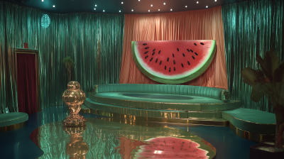 Surreal Vintage Stage Set