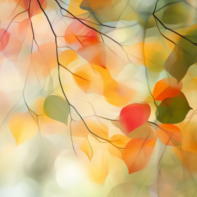 Dreamy Autumn Leaves