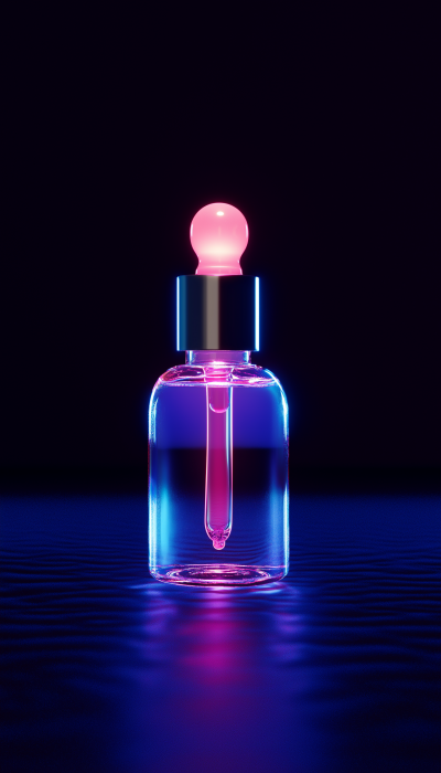 High End Serum Bottle