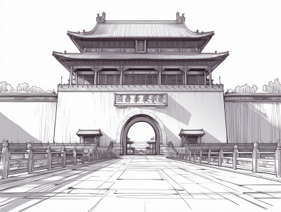 Tiananmen Square Architecture