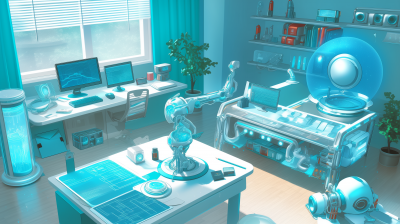Aerogel Products in Cartoon Style