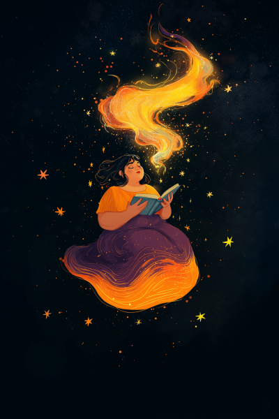 Witchy Reader in the Stars