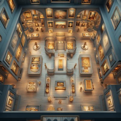 Art Gallery Floor Plan