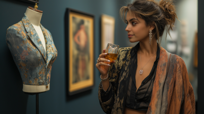 Contemplation at the Gallery
