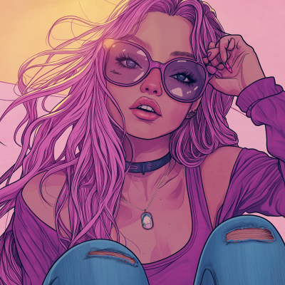 Punk Skater Illustration