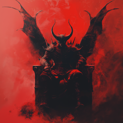 Satan on the Throne