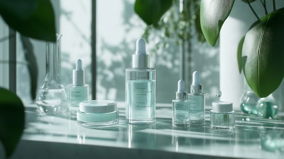 Futuristic Beauty Product Showcase