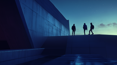 Museum Heist at Night