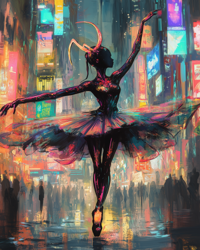 Vampire Alien Ballerina