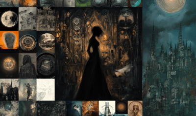 Gothic Steampunk Mood Board