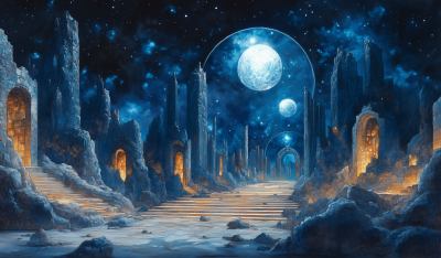 Celestial Mechanical Landscape