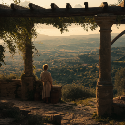 Golden Hour in the Italian Countryside