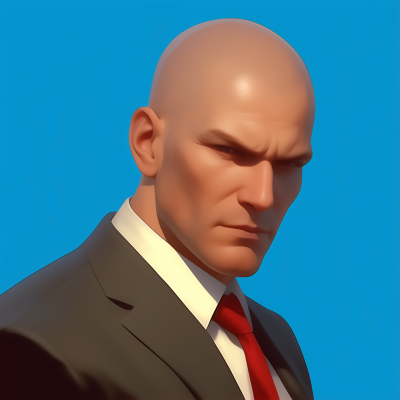 Agent 47 Portrait