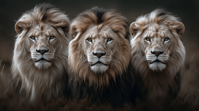 Lions Standing Guard