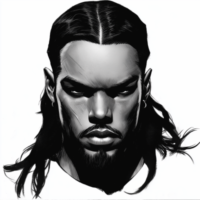 Comic Character Headshot