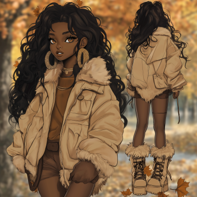 Fall Fashion Character Sheet