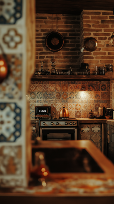 Traditional Iraqi Kitchen