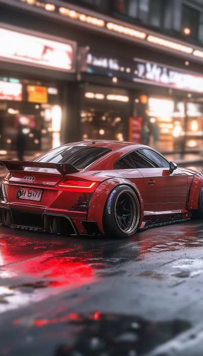 Futuristic Audi TTRS MK3 Render