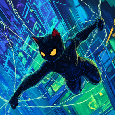 Hero Spider Cat