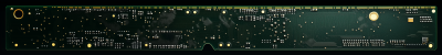 Green PCIe X16 Card Layout
