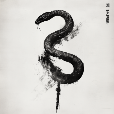 Ink Brush Snake